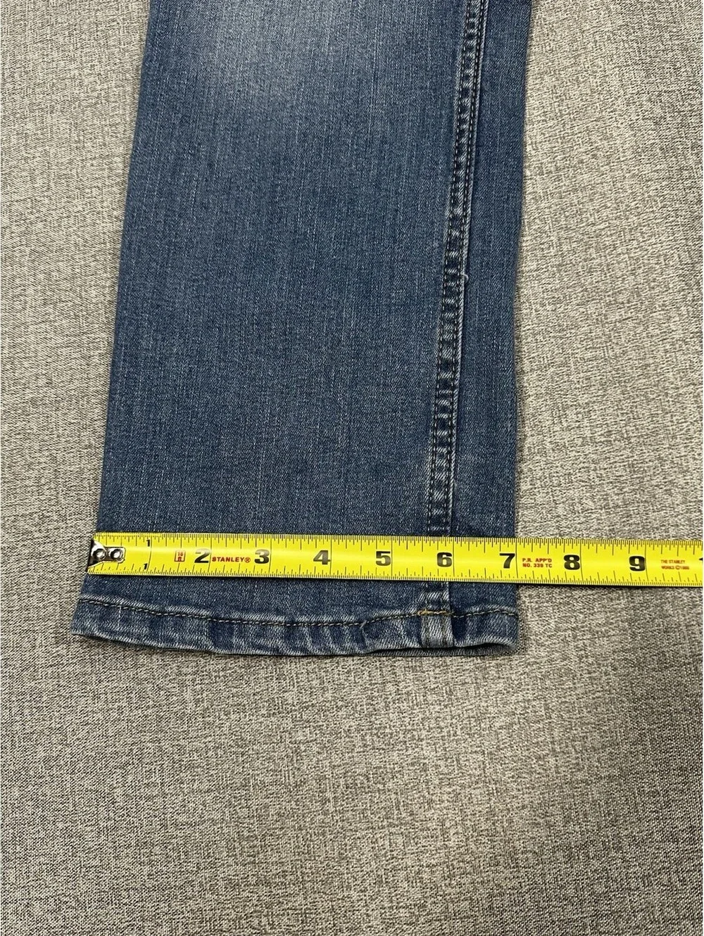 Wonder Nation Boys Jeans Size 30x25.5 Husky Straight Blue Denim Adjustable Waist